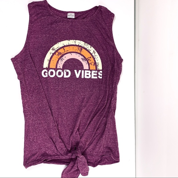 NEW Boutique Sleeveless Tie Tank Size 10 - Picture 4 of 4